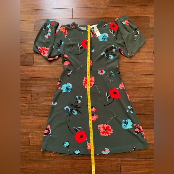 LOFT midi dress, size 10, NWT - Picture 10 of 12